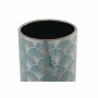 Vase DKD Home Decor Turquoise Porcelaine Oriental (13.5 x 13.5 x 38 cm)