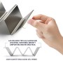 Support pour tacos Quttin Acier inoxydable 20 x 10 x 5 cm