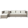 Sofá de Jardín Home ESPRIT ratán sintético 200 x 80 x 68 cm