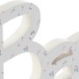 Figurine Décorative DKD Home Decor Baby Lapin Multicouleur Bois MDF (30 x 2 x 8 cm)