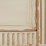Table de Nuit Crème Naturel Bois d'épicéa Bois MDF 56 x 36 x 68 cm