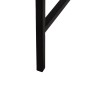 Table de Nuit MARIGNI Noir Naturel Fer Bois de frêne Bois MDF 51,5 x 40 x 55,5 cm