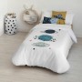 Housse de Couette Kids&Cotton Dayton Big Blanc 175 Fils 180 x 220 cm 180 x 240 cm