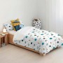 Housse de Couette Kids&Cotton Dayton Small Blanc 175 Fils 180 x 220 cm 180 x 240 cm