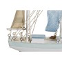 Figurine Décorative DKD Home Decor Coton Barco Bois MDF (29 x 8 x 40.5 cm)