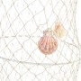 Décoration Suspendue DKD Home Decor Red LED Coton Naturel (20 x 20 x 55 cm)