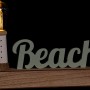 Figurine Décorative DKD Home Decor Beach Phare LED Bois MDF (2 pcs) (34 x 7 x 24 cm)