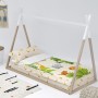 Couette rembourrée HappyFriday Mr Fox Wild Multicouleur 105 x 200 cm