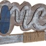 Décoration murale DKD Home Decor Welcome Rame Pin Bois MDF (81 x 2 x 31.5 cm)