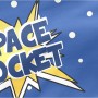 Protection du berceau HappyFriday Mr Fox Space rocket Multicouleur 210 x 40 cm