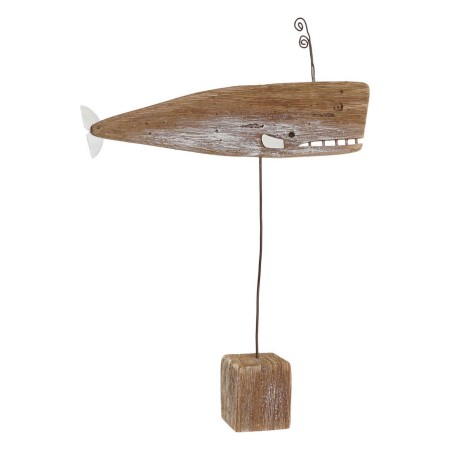 Figurine Décorative DKD Home Decor Métal Bois de paulownia (30.5 x 6 x 43 cm)