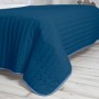 Couette réversible HappyFriday Basic Dash Blanc Blue marine 270 x 260 cm