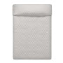 Couette réversible HappyFriday Basic Arista Gris Rose clair 270 x 260 cm