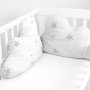 Protection du berceau HappyFriday Basic Kids Little star Rose 60 x 40 cm