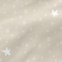 Couette rembourrée HappyFriday Basic Little Star Beige 105 x 200 cm