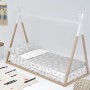 Housse de couette non rembourrée HappyFriday Basic Kids Clouds Gris 90 x 200 cm