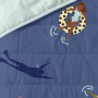 Colcha HappyFriday Aware Sea Party Multicolor 260 x 260 cm