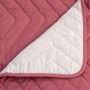 Colcha Reversible HappyFriday Basic Arista Blanco Magenta 270 x 260 cm