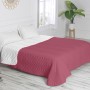 Couette réversible HappyFriday Basic Arista Blanc Magenta 270 x 260 cm