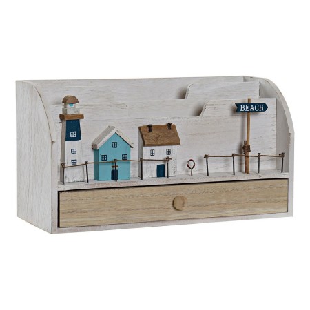 Organisateur polyvalent DKD Home Decor Bois MDF (28 x 11.5 x 15 cm)