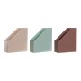 Organisateur polyvalent DKD Home Decor Fer (3 pcs) (10 x 25 x 28 cm)