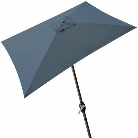 Parasol Aktive Antracita Aluminio Ø 4,8 cm 300 cm