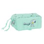 Trousse Fourre-Tout Triple Snoopy Groovy Vert 21,5 x 10 x 8 cm