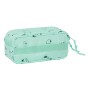 Trousse Fourre-Tout Triple Snoopy Groovy Vert 21,5 x 10 x 8 cm