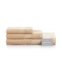 Ensemble de serviettes de toilette Paduana Beige 3 Pièces