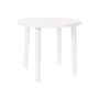 Mesa Resol Olot Blanco Polipropileno 86 x 86 x 73 cm