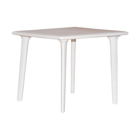 Table Resol Dessa Blanc polypropylène 90 x 90 x 72 cm