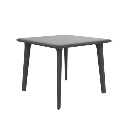 Table Resol Dessa Gris foncé polypropylène 90 x 90 x 72 cm