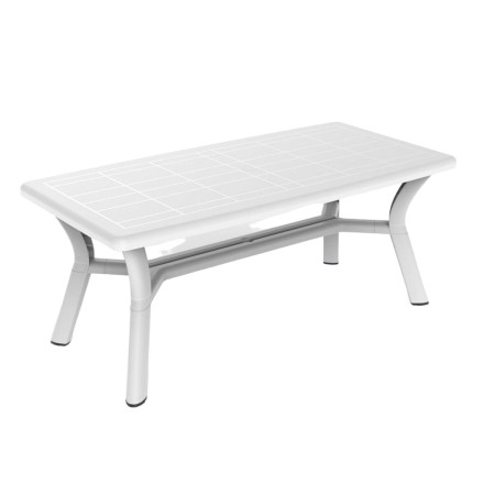 Table Resol Dalia Blanc polypropylène 90 x 180 x 74 cm