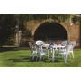 Chaise de jardin Resol Palma Blanc polypropylène 62 x 84 x 55 cm (4 Unités)