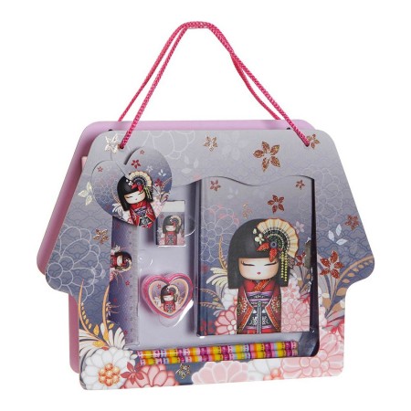 Agenda avec accessoires DKD Home Decor (31.5 x 4.5 x 23.5 cm) (6 pcs)