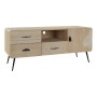 Meubles de télévision DKD Home Decor Métal Bois de paulownia (120 x 41 x 52 cm)