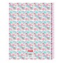 Libreta Moos Flores Multicolor A4 120 Hojas