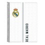 Carnet Real Madrid C.F. Blanc Gris A5 80 Volets