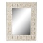 Miroir mural DKD Home Decor Blanc Bois de manguier Décapé (93,5 x 4,7 x 120,3 cm)