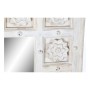 Miroir mural DKD Home Decor Blanc Bois de manguier Décapé (93,5 x 4,7 x 120,3 cm)