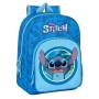 Mochila Infantil Stitch Azul 26 x 34 x 11 cm