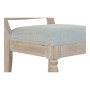 Chaise DKD Home Decor Lin Bois d'hévéa (48 x 53 x 89 cm)