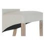 Chaise DKD Home Decor Lin Bois d'hévéa (44 x 65 x 107 cm)