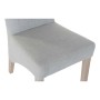 Chaise DKD Home Decor Lin Bois d'hévéa (44 x 58 x 107 cm)