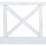 Banc Alexandra House Living Blanc Naturel Bois Bois d'épicéa 48 x 87 x 104 cm Avec tiroirs