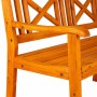 Banco Alexandra House Living Naranja Madera de abeto 65 x 68 x 120 cm