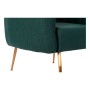 Fauteuil DKD Home Decor 8424001795475 Doré Métal Polyester Vert (81 x 75 x 73 cm)