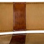 Banco Alexandra House Living Cuero Hierro Madera de mango 71 x 76 x 127 cm