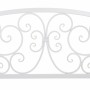 Banc Alexandra House Living Blanc Fer 53 x 91 x 153 cm