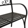 Banc Alexandra House Living Noir Fer 53 x 91 x 153 cm